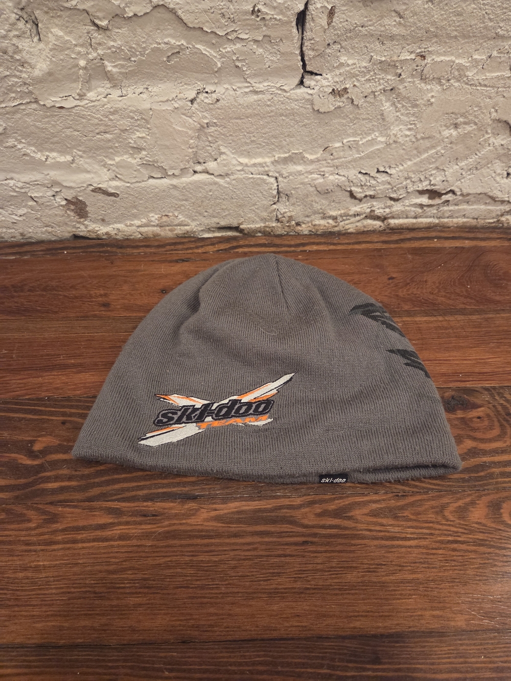 Skidoo Gray Knit Beanie